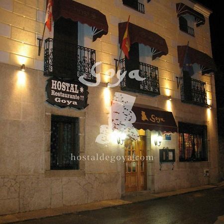 Hostal Restaurante Goya Piedrahita  Exteriör bild